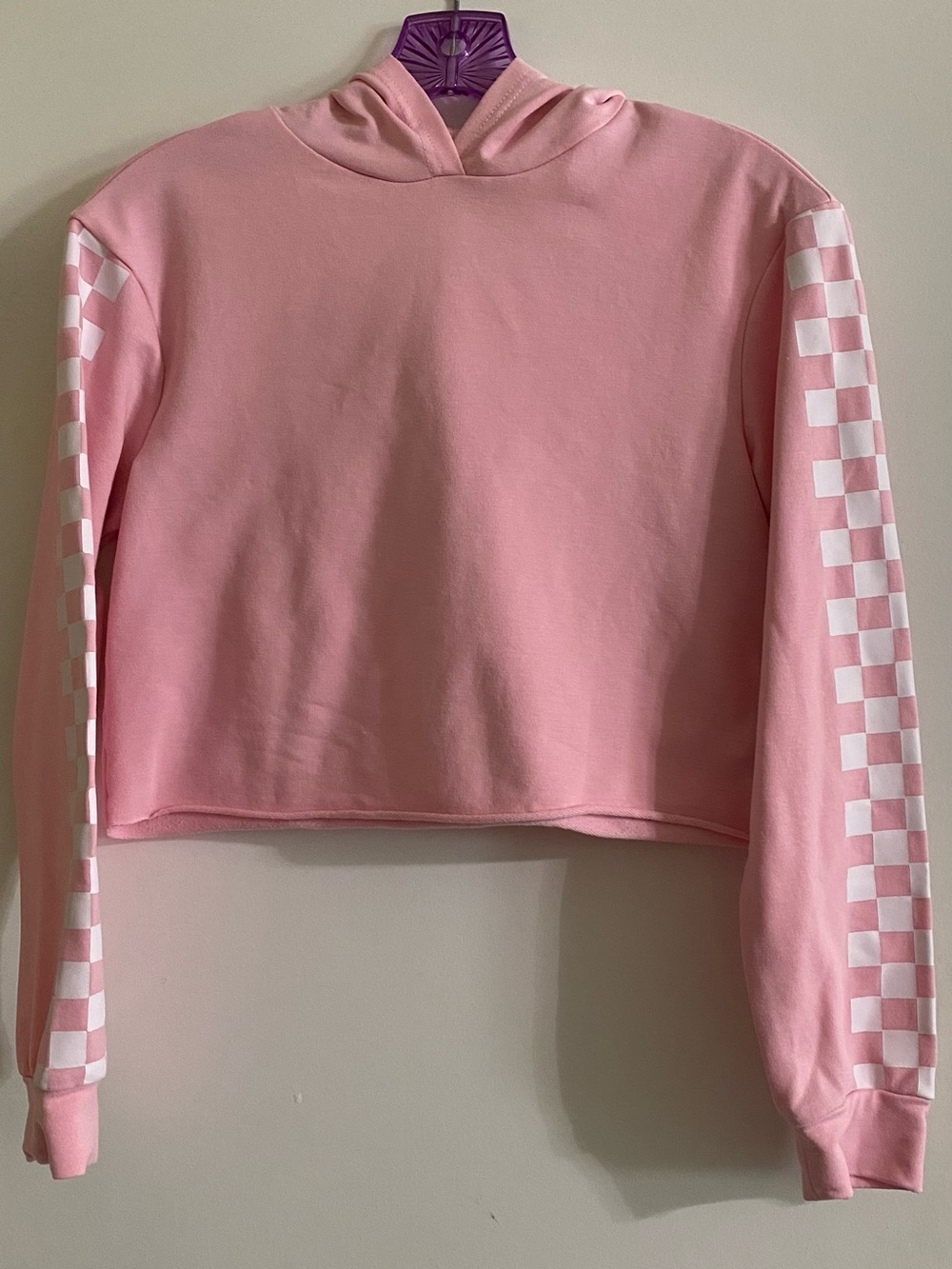 Imily Bela women’s pink cropped hoodie